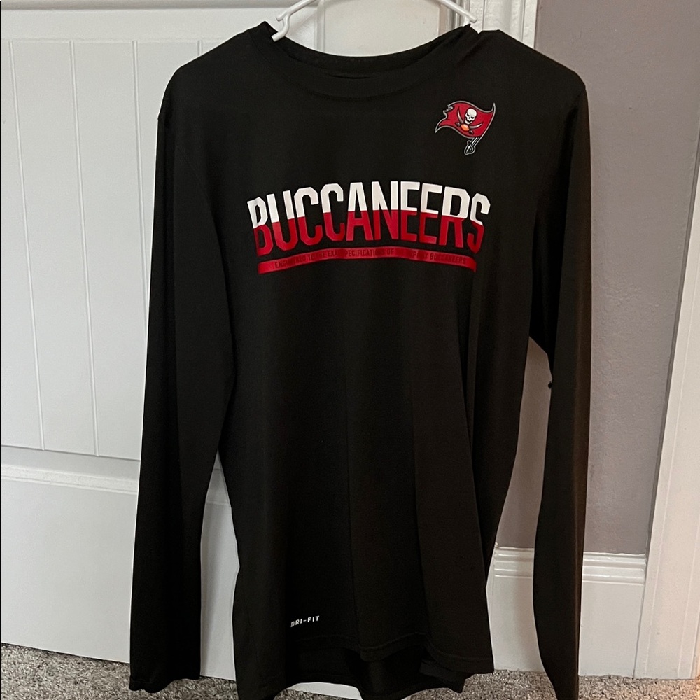 Buccaneers Black Long Sleeve Shirt